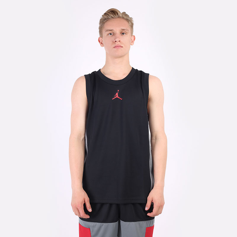 мужская черная майка Jordan Dri-FIT Air Statement Jersey CZ4741-010 - цена, описание, фото 2